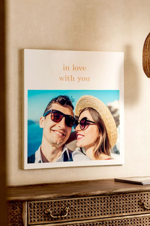 Πίνακας σε Καμβά με Φωτογραφία, In Love With You