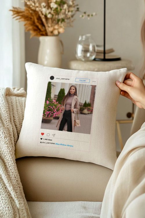 Μαξιλάρι με Φωτογραφίες, Fashion Blogger