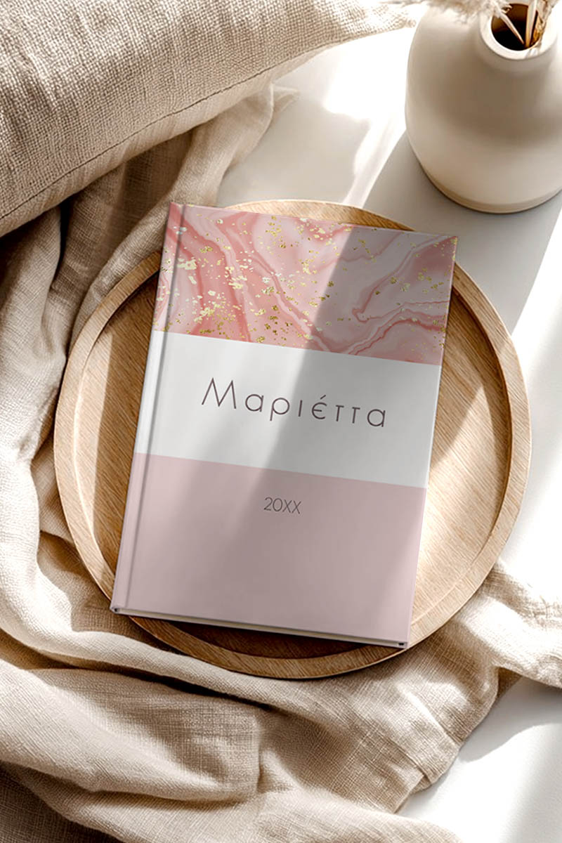 premium-atzentes-me-ektipwsi-onoma-afierwsi-etairiko-dwro-k_007 Marble, Προσωποποιημένη Ατζέντα - Ημερολόγιο