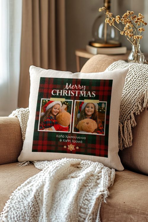 Μαξιλάρι με Φωτογραφίες, Christmas Time
