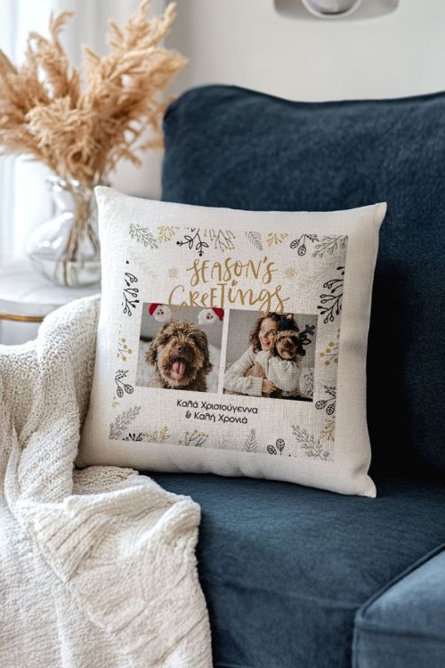 Μαξιλάρι με Φωτογραφίες, Season Greetings