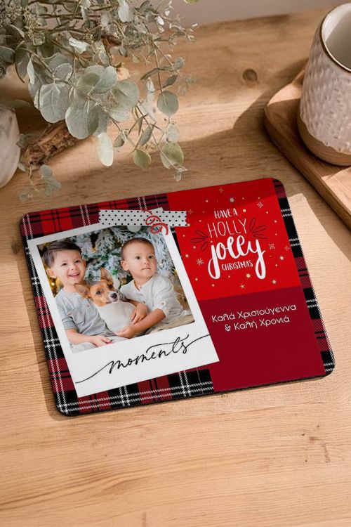 Mousepad Προσωποποιημένο, Holly Jolly Moments
