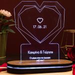 Diamond Heart, Φωτιστικό