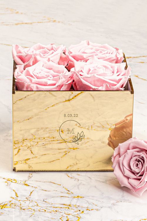 Παντοτινά Τριαντάφυλλα, Forever Pink Rose Mirror - Celebrate Women