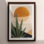 Abstract Circle No1 Premium Poster