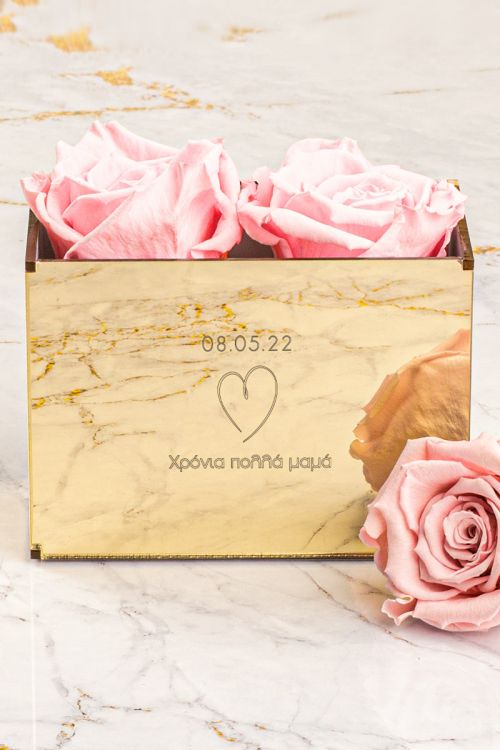 Παντοτινά Τριαντάφυλλα, Forever Pink Rose Mirror - Always Love You Mother