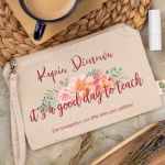 Τσαντάκι & Νεσεσέρ Καλλυντικών, Προσωποποιημένο, Teach Day