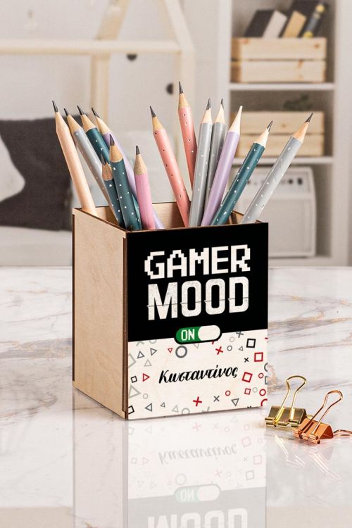 Μολυβοθήκη Προσωποποιημένη για Παιδιά, Gamer Mood