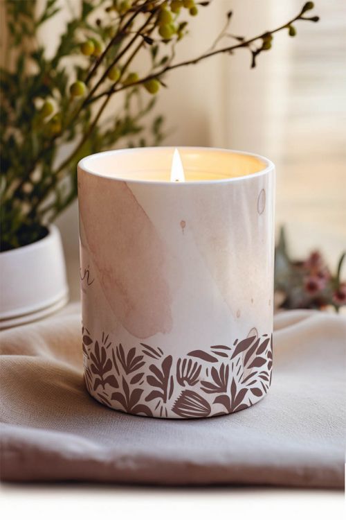 Αρωματικό Κερί, Χειροποίητο με Άρωμα Vanilla Cream, Graceful