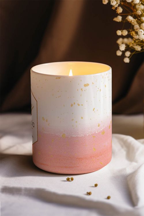 Αρωματικό Κερί, Χειροποίητο με Άρωμα Vanilla Cream, Serenity