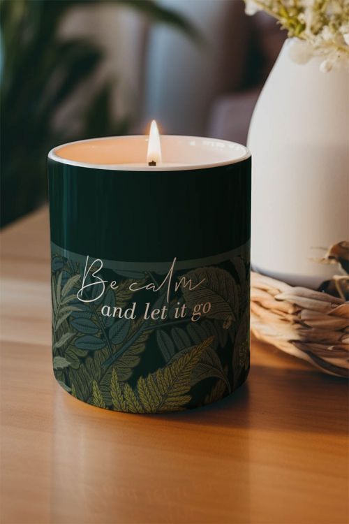 Αρωματικό Κερί, Χειροποίητο με Άρωμα Vanilla Cream, Forest Vibe