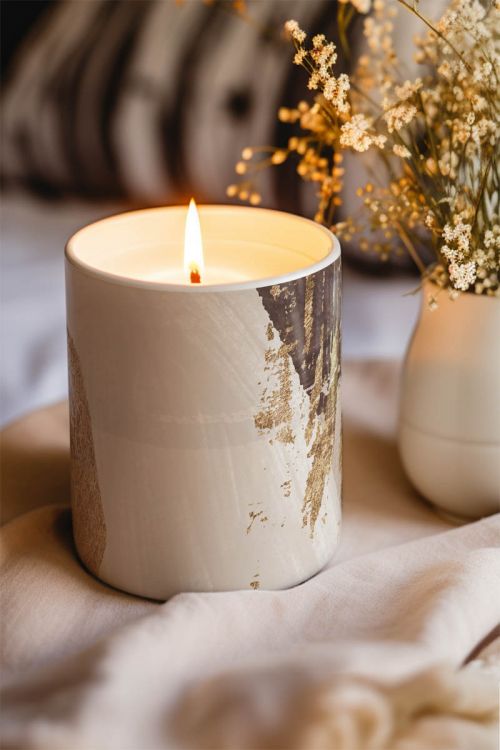 Αρωματικό Κερί, Χειροποίητο με Άρωμα Vanilla Cream, Mocha Vibe