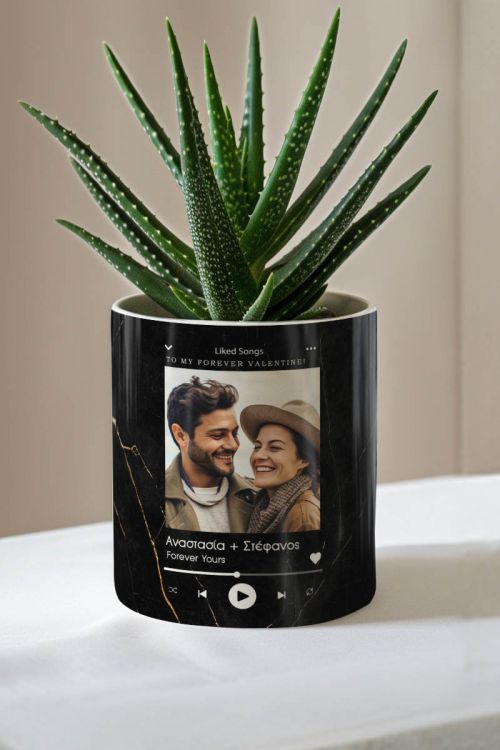 Κασπώ Προσωποποιημένο με Σχέδιο Our Love Story