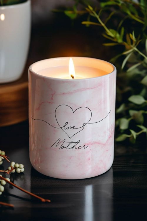 Αρωματικό Κερί, Χειροποίητο με Άρωμα Vanilla Cream, Mother Hug