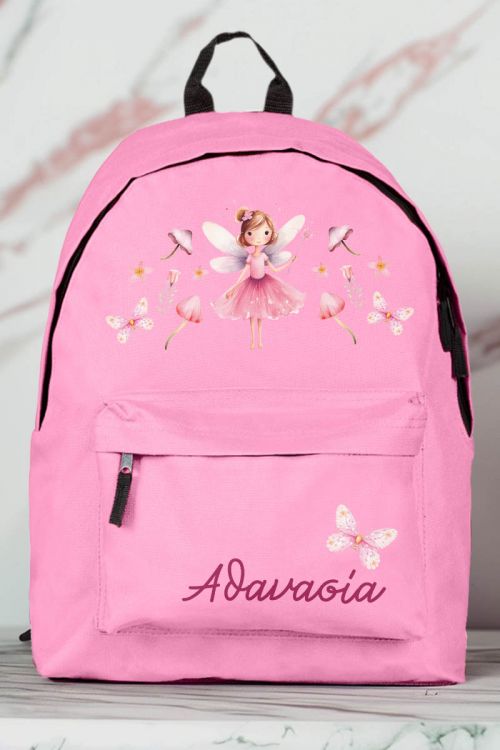 Σχολική Τσάντα Δημοτικού, Ροζ Χρώμα, Fairy Princess