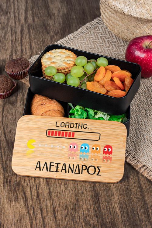 Δοχείου Φαγητού 2 Επιπέδων, με το Όνομα του Παιδιού, Loading