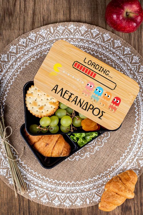 Δοχείου Φαγητού 2 Επιπέδων, με το Όνομα του Παιδιού, Loading