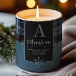 Αρωματικό Κερί, Χειροποίητο με Άρωμα Vanilla Cream, Snowflake