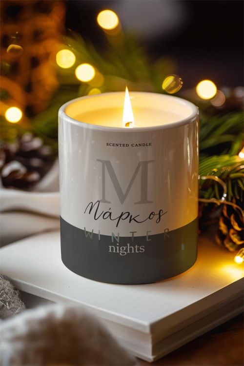 Αρωματικό Κερί, Χειροποίητο με Άρωμα Vanilla Cream, Nights