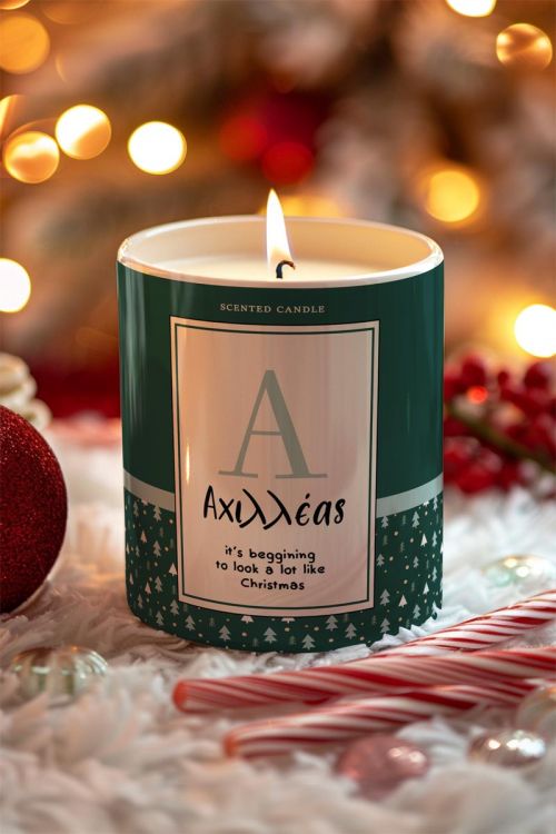 Αρωματικό Κερί, Χειροποίητο με Άρωμα Vanilla Cream, Like Xmas