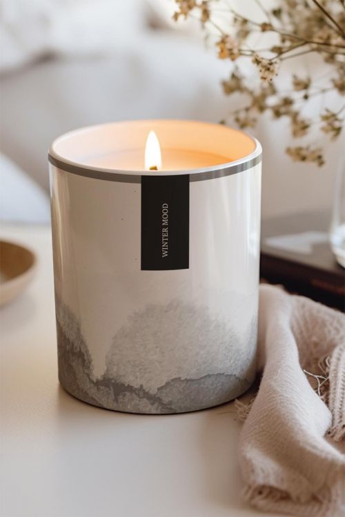 Αρωματικό Κερί, Χειροποίητο με Άρωμα Vanilla Cream, Mood