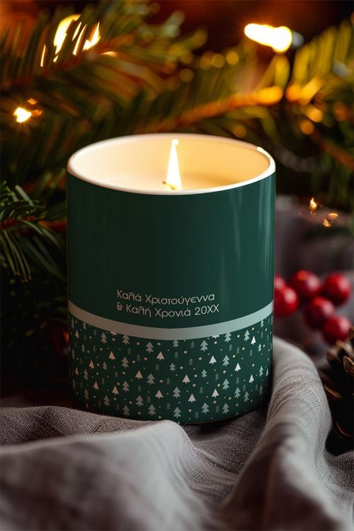 Αρωματικό Κερί, Χειροποίητο με Άρωμα Vanilla Cream, Like Xmas