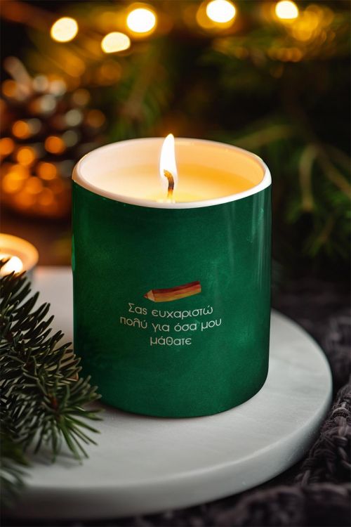 Αρωματικό Κερί, Χειροποίητο με Άρωμα Vanilla Cream, Best Teach