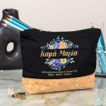 Δώρο για Γιαγιά Μεγάλο Μαύρο Τσαντάκι & Νεσεσέρ με Φελλό