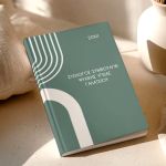 Επαγγελματική Ατζέντα - Ημερολόγιο με Σχέδιο White Curves