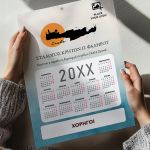 Ετήσιο Μονόφυλλο Ημερολόγιο για Σύλλογο Κρητών