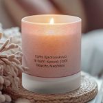 Κεριά Χειροποίητα με Άρωμα Vanilla, Δώρα για Δασκάλες