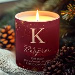 Κερί με Άρωμα Vanilla Cream, Χειροποίητο Δώρο Χριστουγέννων