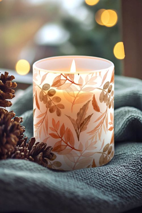 Χειροποίητο Αρωματικό Κερί Vanilla Cream, Προσωποποιημένο Δώρο