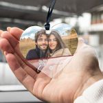Κρεμαστό Διακοσμητικό Αυτοκινήτου, Ρομαντικό Δώρο για Ζευγάρι