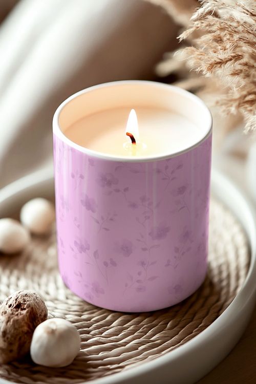 Αρωματικό Κερί με Vanilla Cream, Δώρο Αγάπης για τις Μαμάδες