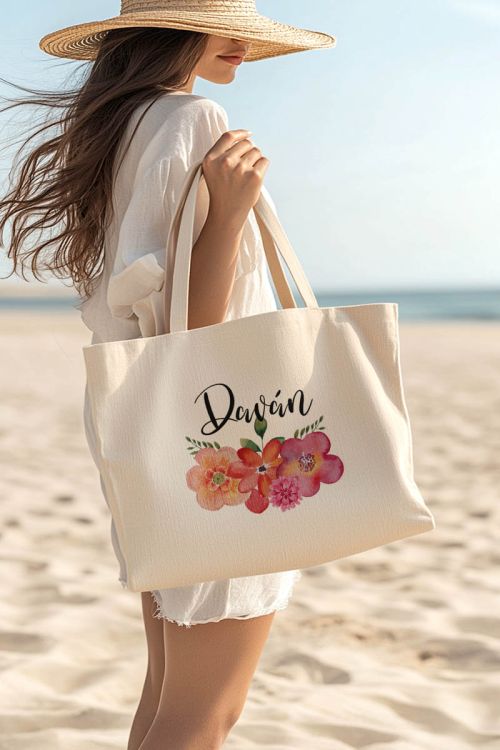Προσωποποιημένη Tote Bag με Αφιέρωση, Τέλειο Γυναικείο Δώρο