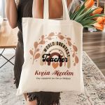 Οικολογική Tote Bag με Όνομα, Τέλειο Δώρο για Δασκάλα