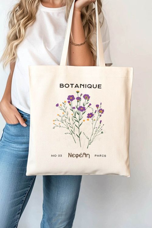 Υφασμάτινη Tote Bag με Όνομα, Ιδανικό Γυναικείο Δώρο