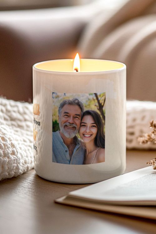 Αρωματικό Κερί Vanilla Cream, Δώρο για τον Μπαμπά