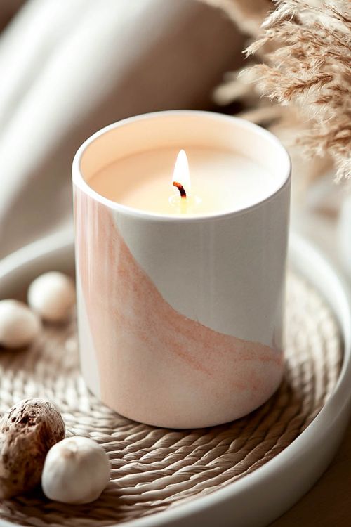 Χειροποίητο Αρωματικό Κερί Vanilla, Μοναδικό Δώρο για Δασκάλα