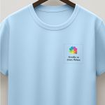 Sol's Imperial Ανδρικό T-Shirt | Γαλάζιο με Εκτύπωση στο Στήθος