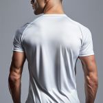 Sol's Sporty Ανδρικό Αθλητικό Λευκό T-Shirt με Εκτύπωση