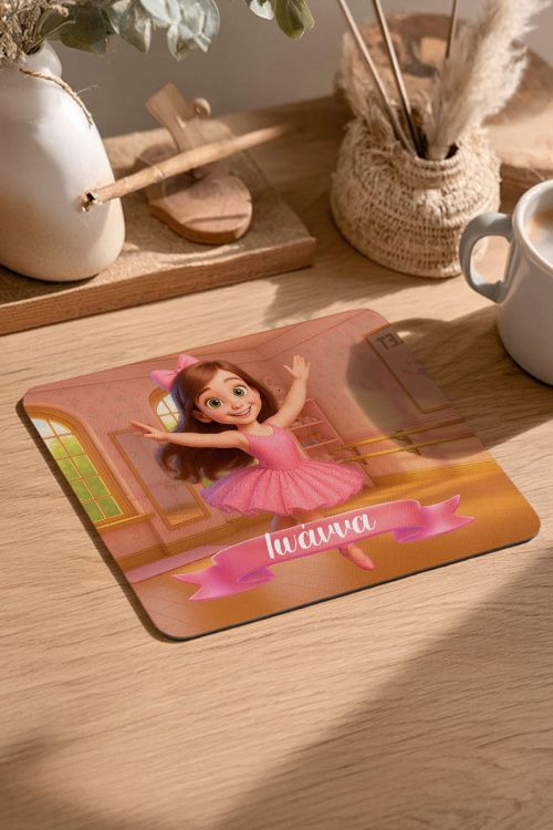 Mousepad Παιδικό για Κορίτσι με Σχέδιο Μπαλαρίνα