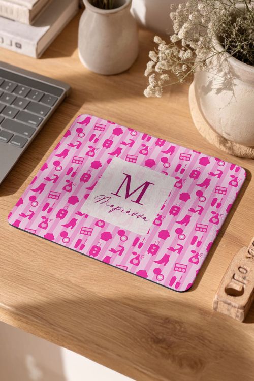 Mousepad Προσωποποιημένο με Σχέδιο Γυναικεία Αξεσουάρ
