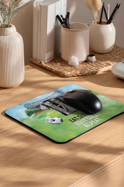 Mousepad Παιδικό για Αγόρι με Σχέδιο Ασπρόμαυρη Φανέλα