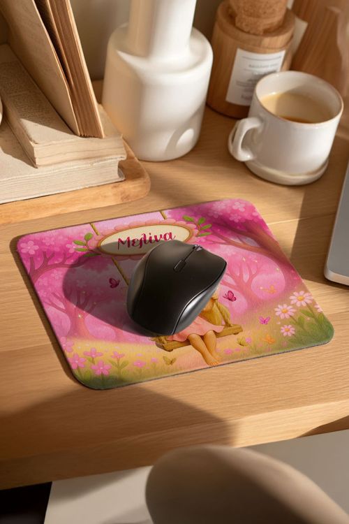 Προσωποποιημένο Mousepad για Κορίτσι με Σχέδιο Νεράιδα