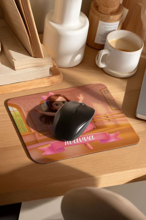 Mousepad Παιδικό για Κορίτσι με Σχέδιο Μπαλαρίνα