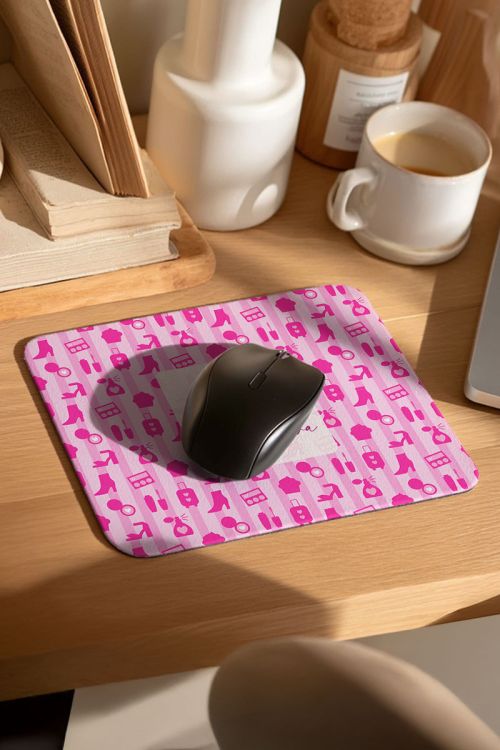 Mousepad Προσωποποιημένο με Σχέδιο Γυναικεία Αξεσουάρ