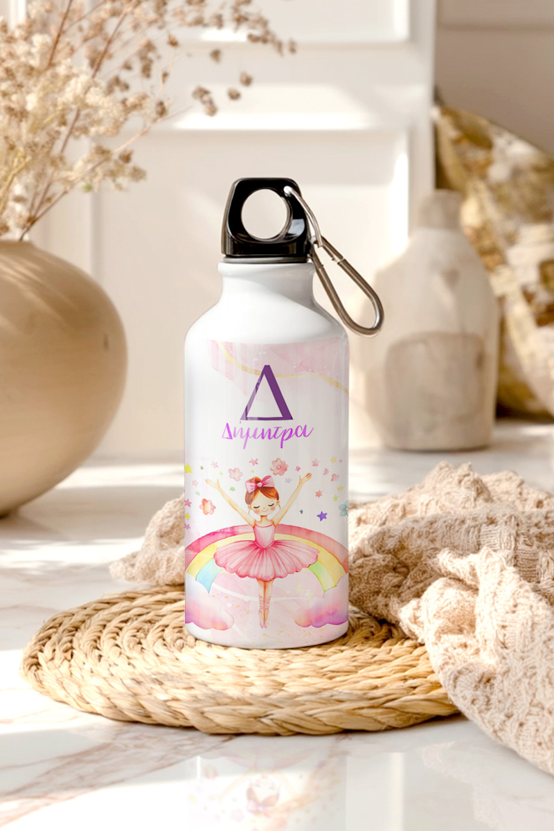myikona-thermos-kids-me-onoma-afierosi-koritsi-d-0009 Σετ 2 Δώρα για Παιδιά, Παγούρι & Δοχείο Φαγητού με Μπαλαρίνα