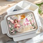 Σετ 2 Δώρα για Παιδιά, Παγούρι & Δοχείο Φαγητού με Νεράιδα